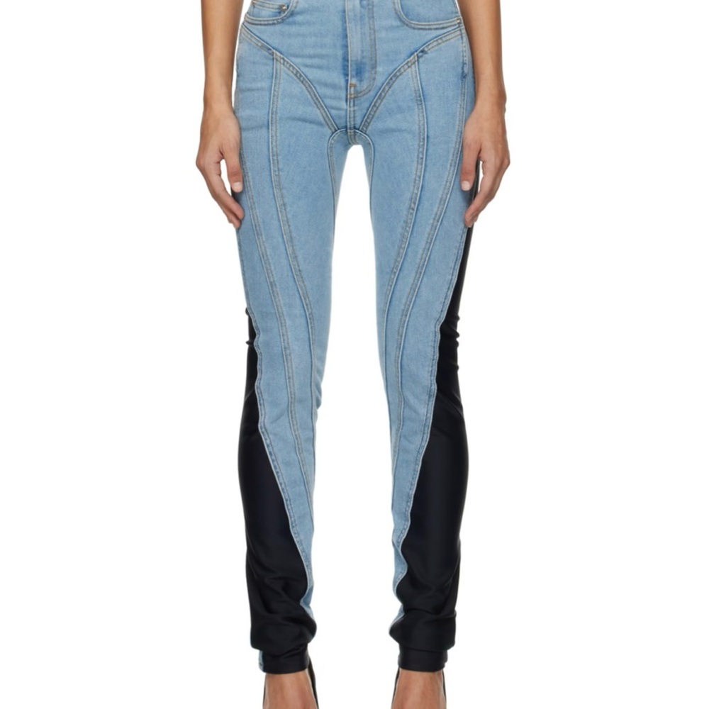 Mugler jeans, worn couple times. Sizes Fr 40 - Picture 2 of 7